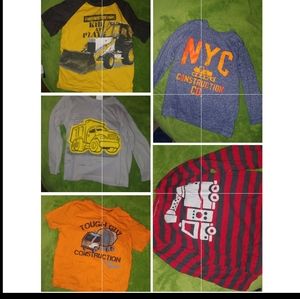 Various brands size 4t on size 4 boys shirts